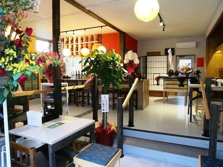 木蘭酒家の店内