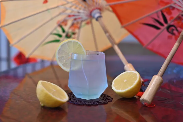 木蘭酒家の店内