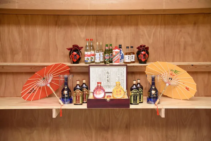 木蘭酒家の店内